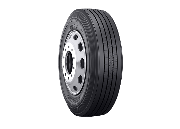 11R22.5 Bridgestone R123 Ecopia Commercial Truck Tire (14 Ply)